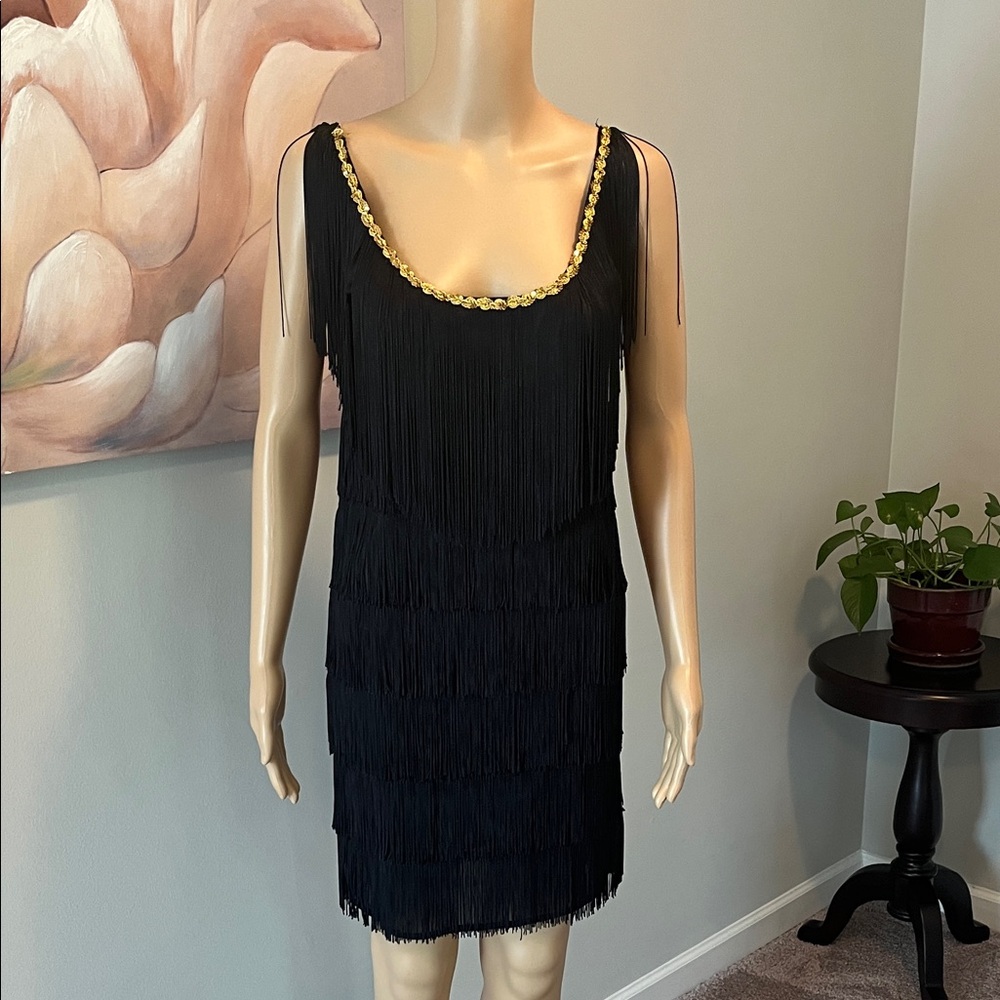 Costume - Black Fringe Dress